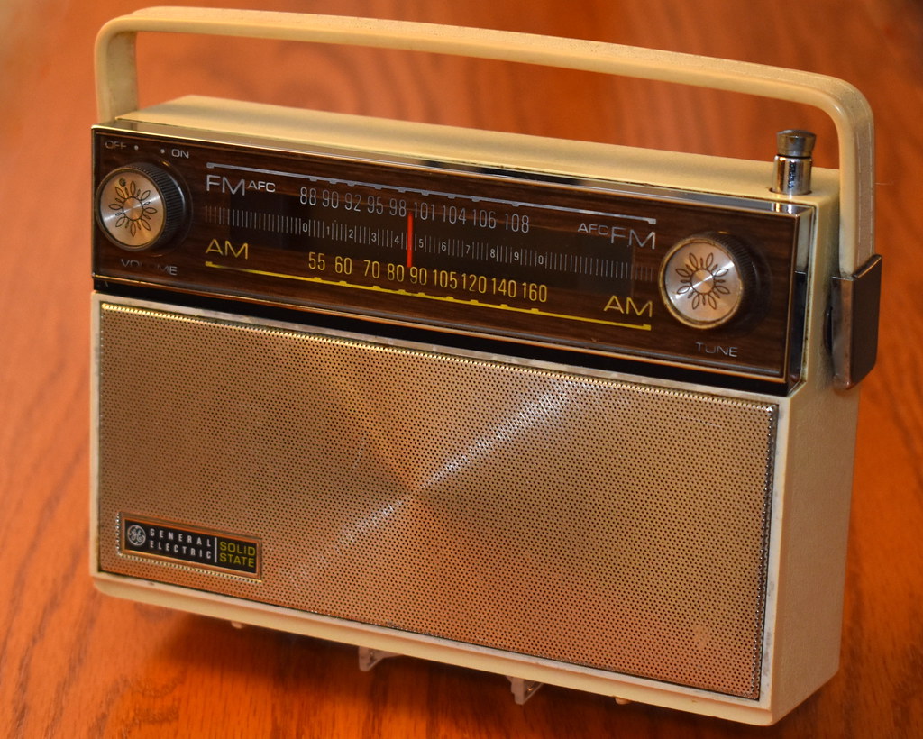 radio portatile vintage