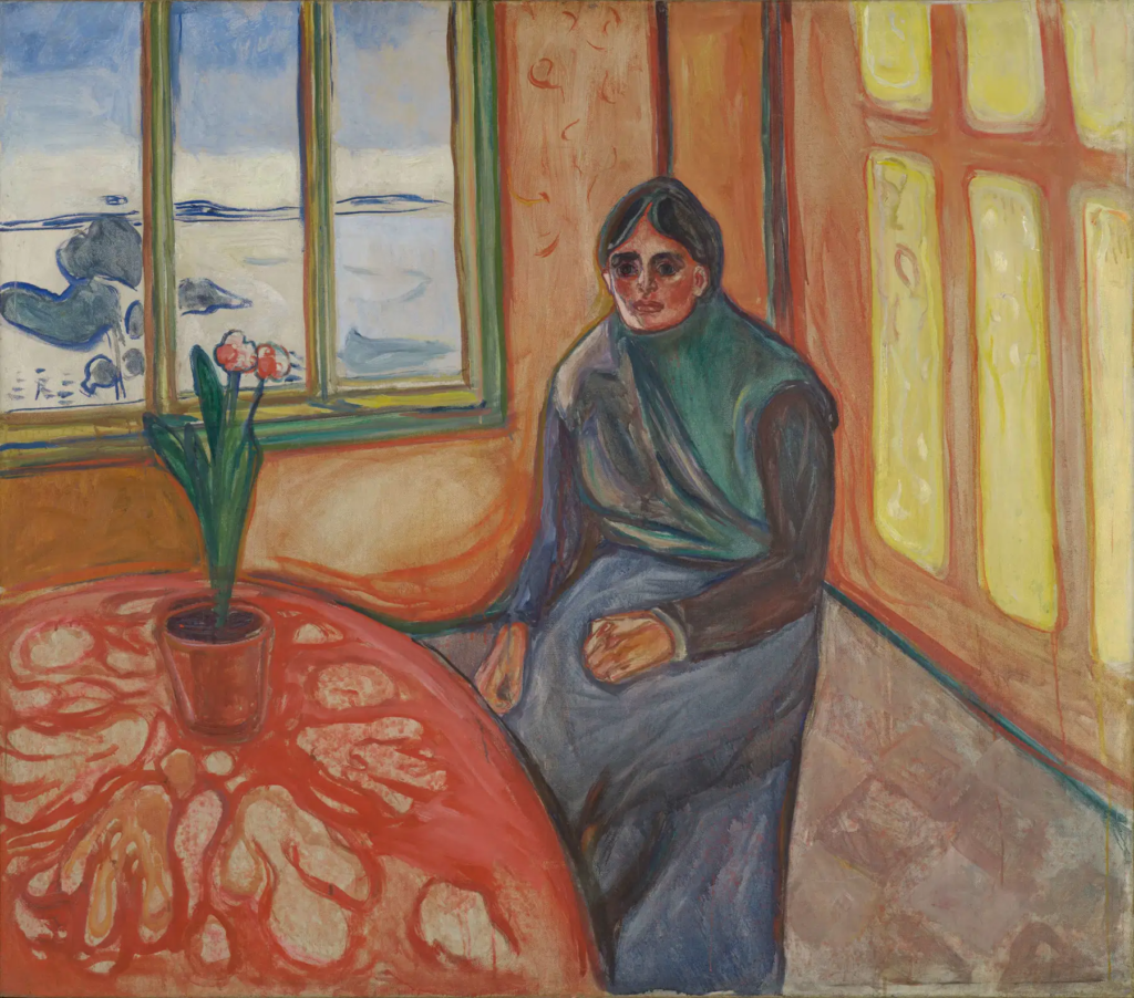 Malinconia - Edvard Munch (1900–1901) - olio su tela, 110,5 x 126 cm