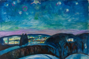 Notte stellata - Munch