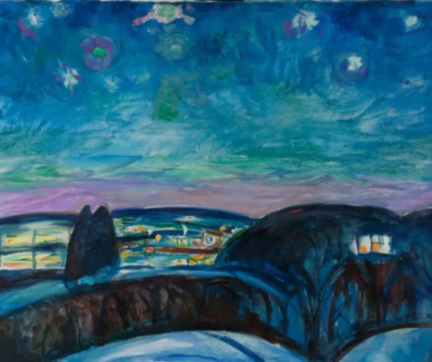 Notte stellata - Munch