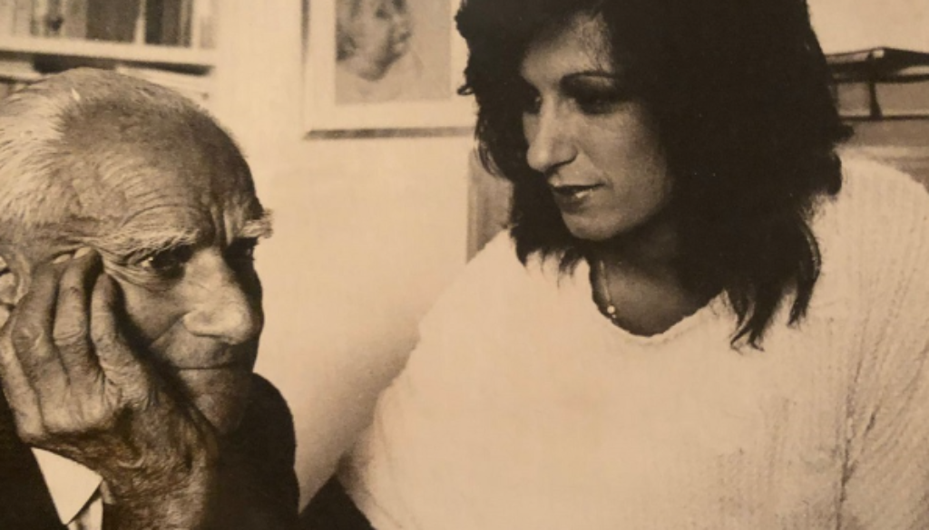 Alberto Moravia e Caterina Costantini