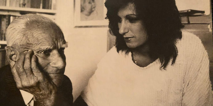 Alberto Moravia e Caterina Costantini