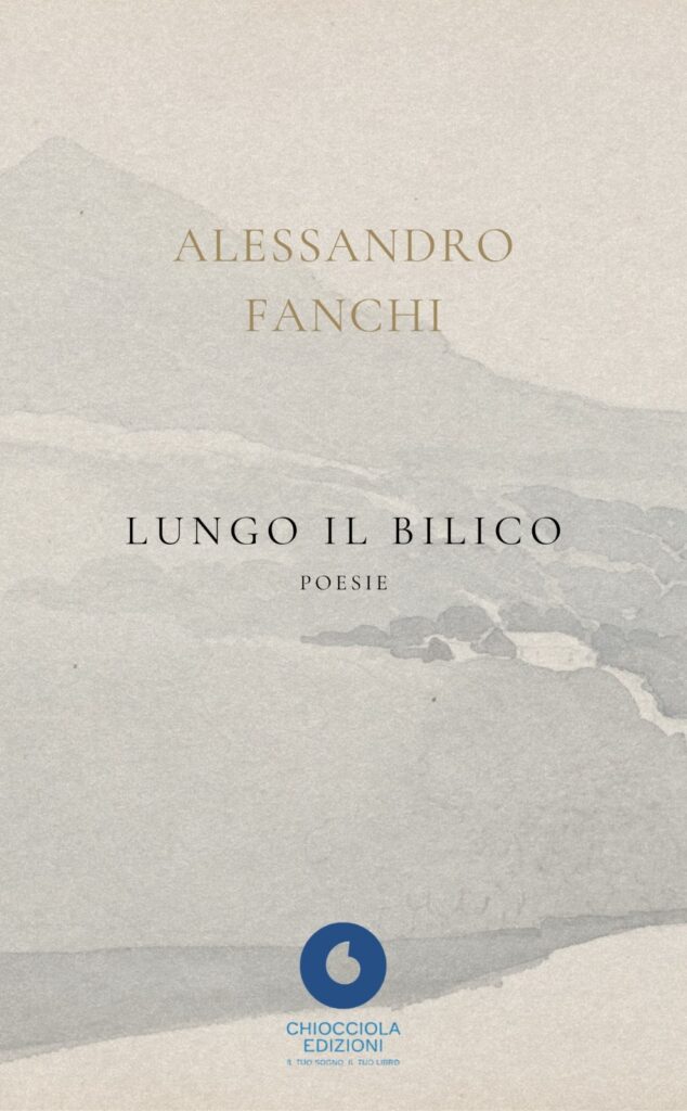 copertina della silloge poetica Lungo il bilico di Alessandro Fanchi edito da Chiocciola 